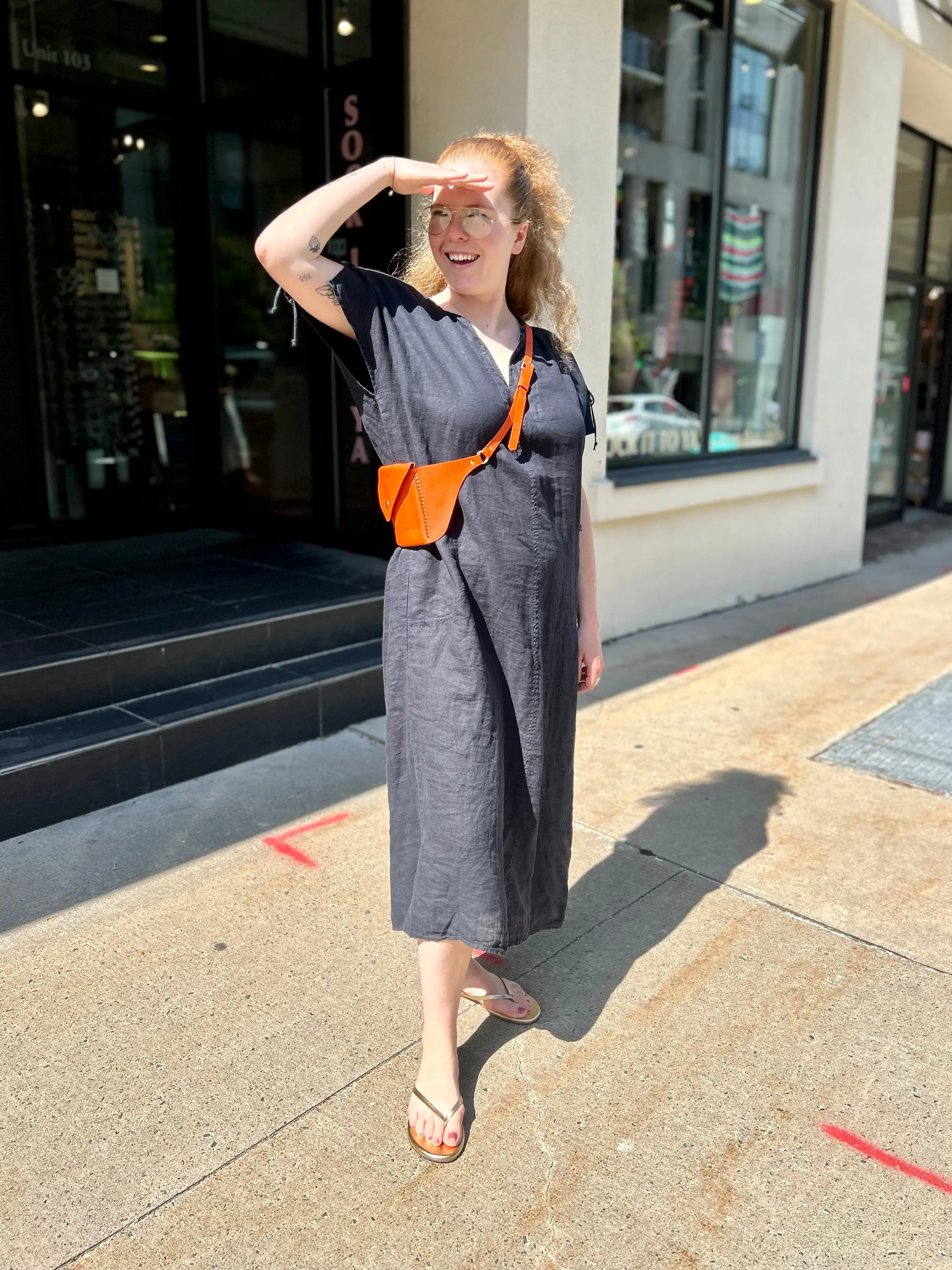 MAEVE LINEN DRESS sold by Wildflower product image thumbnail 5