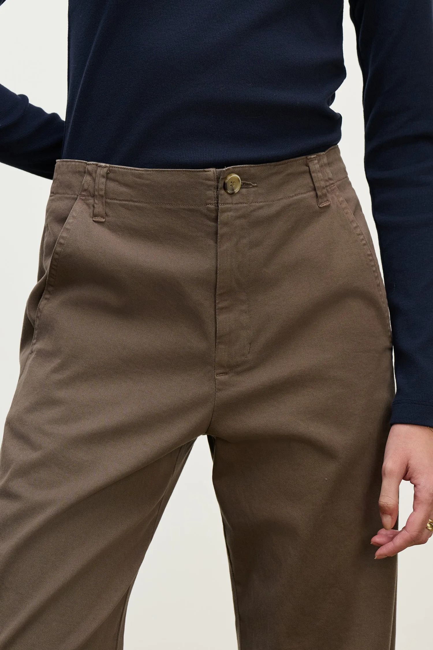 DEN STRETCH COTTON TWILL PANT - MALT sold by Wildflower product image thumbnail 4
