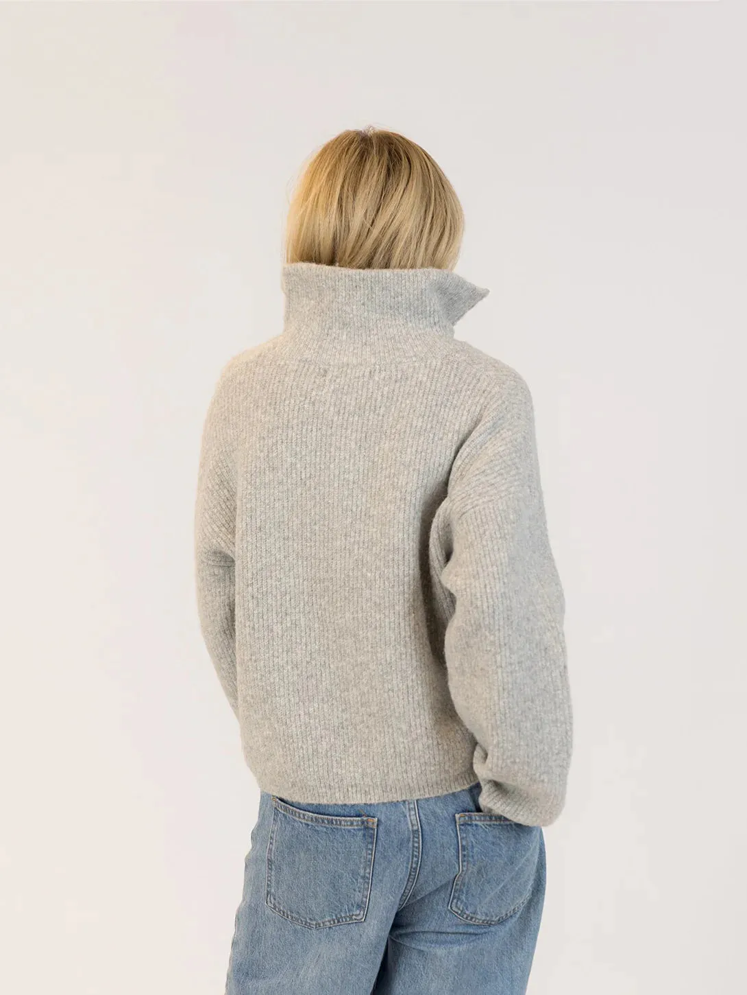 EVA 1/4 ZIP MOCKNECK PULLOVER sold by Wildflower product image thumbnail 3