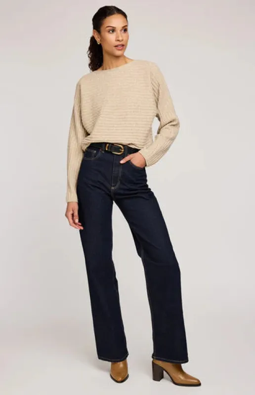 NIKO PULLOVER SWEATER - HEATHER KHAKI sold by Wildflower