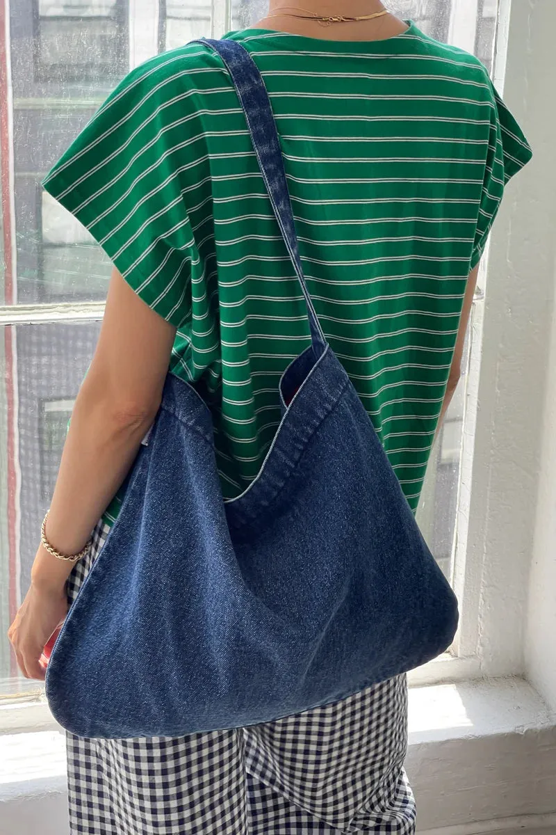 HAPPY CARRY BAG - DENIM sold by Wildflower product image thumbnail 2