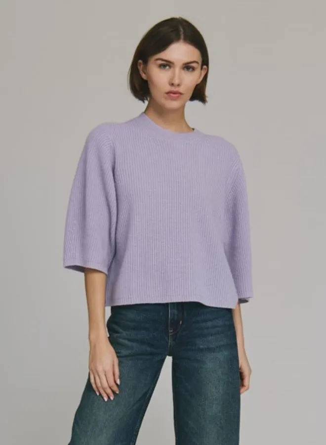 ELBOW SLEEVE SHAKER CREW sold by Wildflower