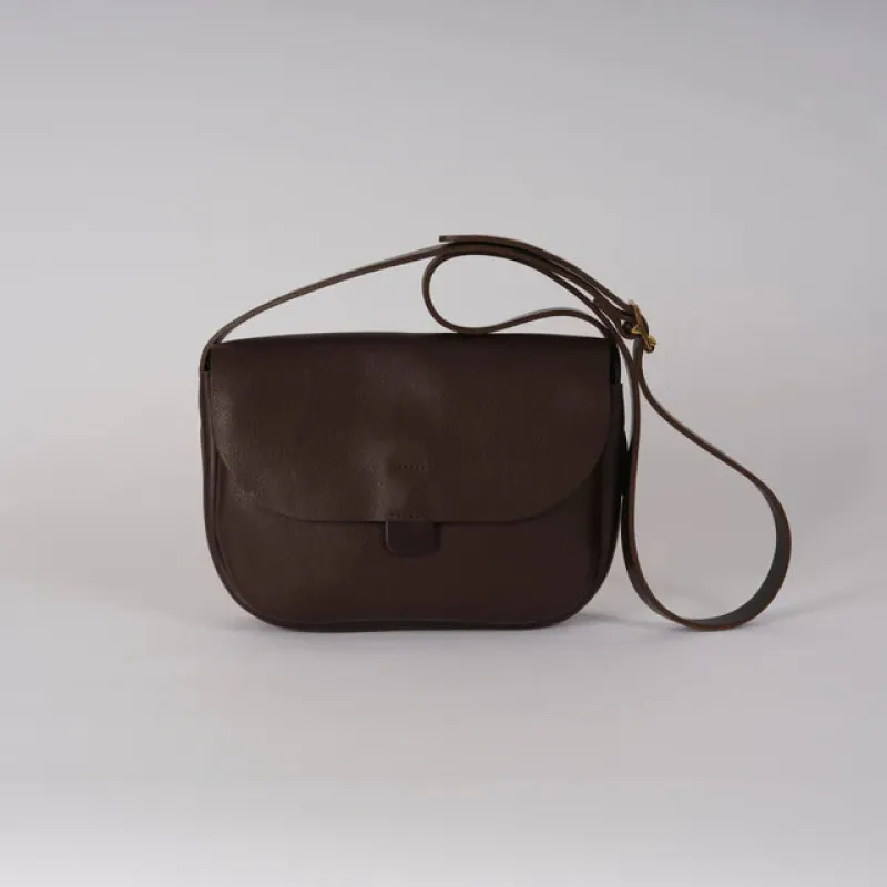 MIDI ORBED TAB BAG - CHOCOLATE sold by Wildflower