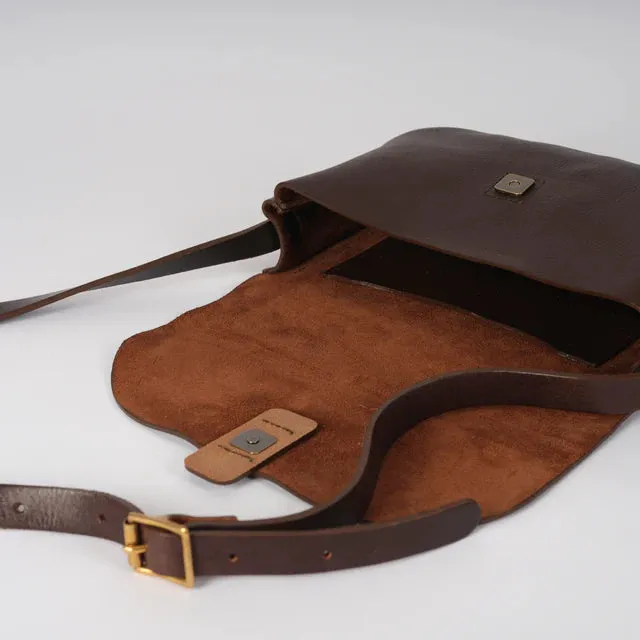 MIDI ORBED TAB BAG - CHOCOLATE sold by Wildflower product image thumbnail 4