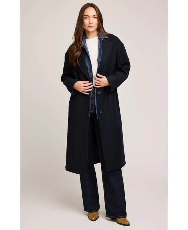 AGATHA COAT - NAVY sold by Wildflower