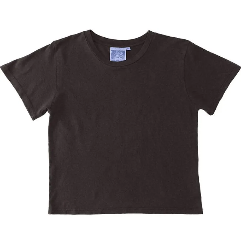 CROPPED LOREL TEE - COFFEE BEAN sold by Wildflower