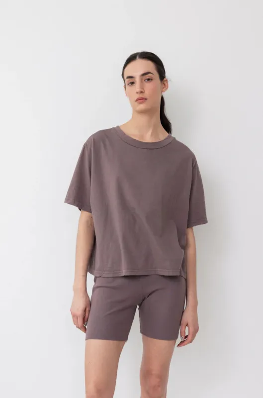 BOX TEE - MUSHROOM sold by Wildflower