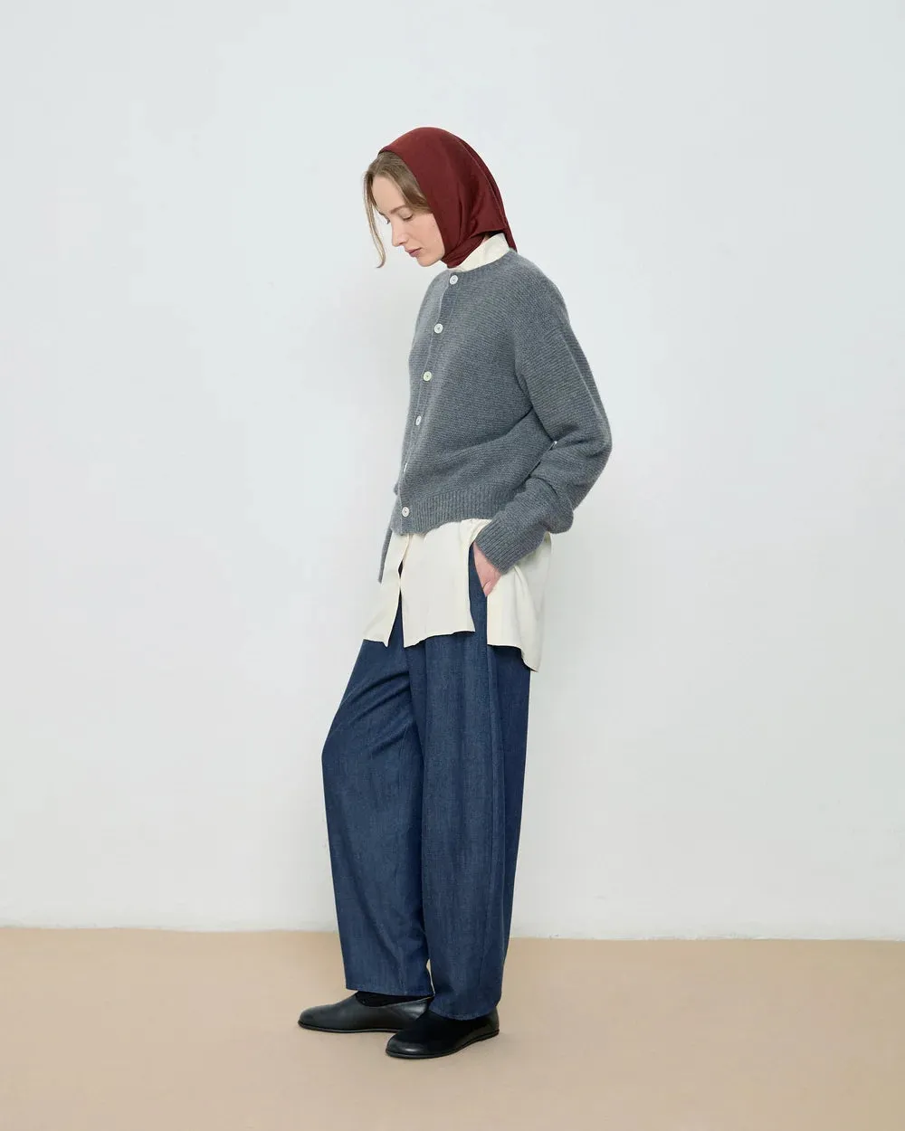 MILA GREY CARDIGAN sold by Wildflower product image thumbnail 4