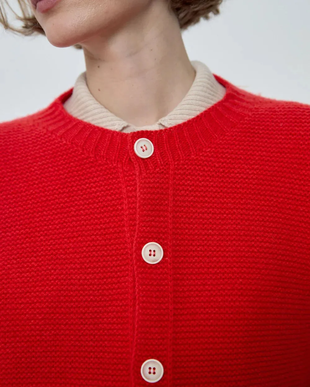 MILA SCARLET CARDIGAN sold by Wildflower product image thumbnail 5