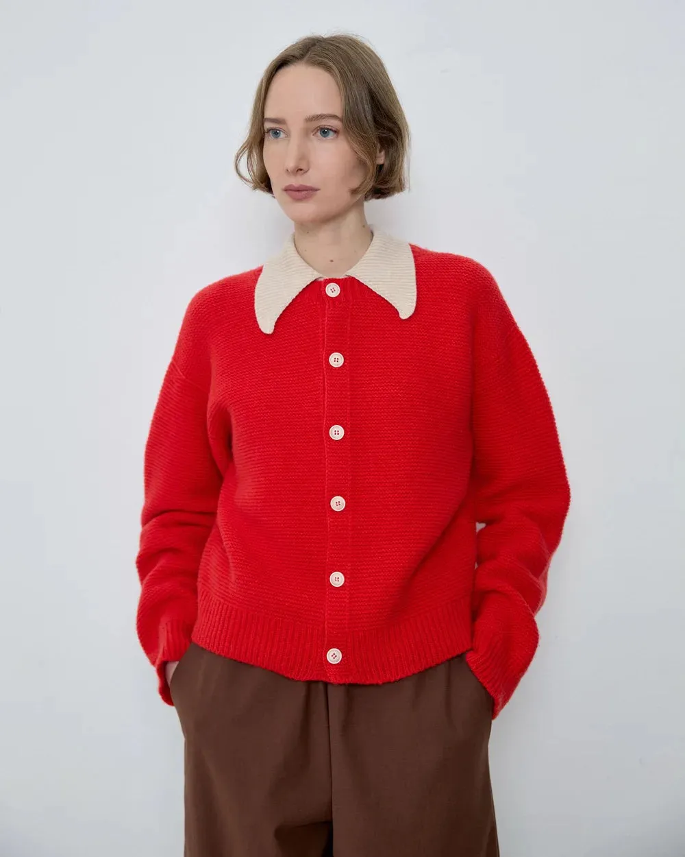 MILA SCARLET CARDIGAN sold by Wildflower product image thumbnail 2