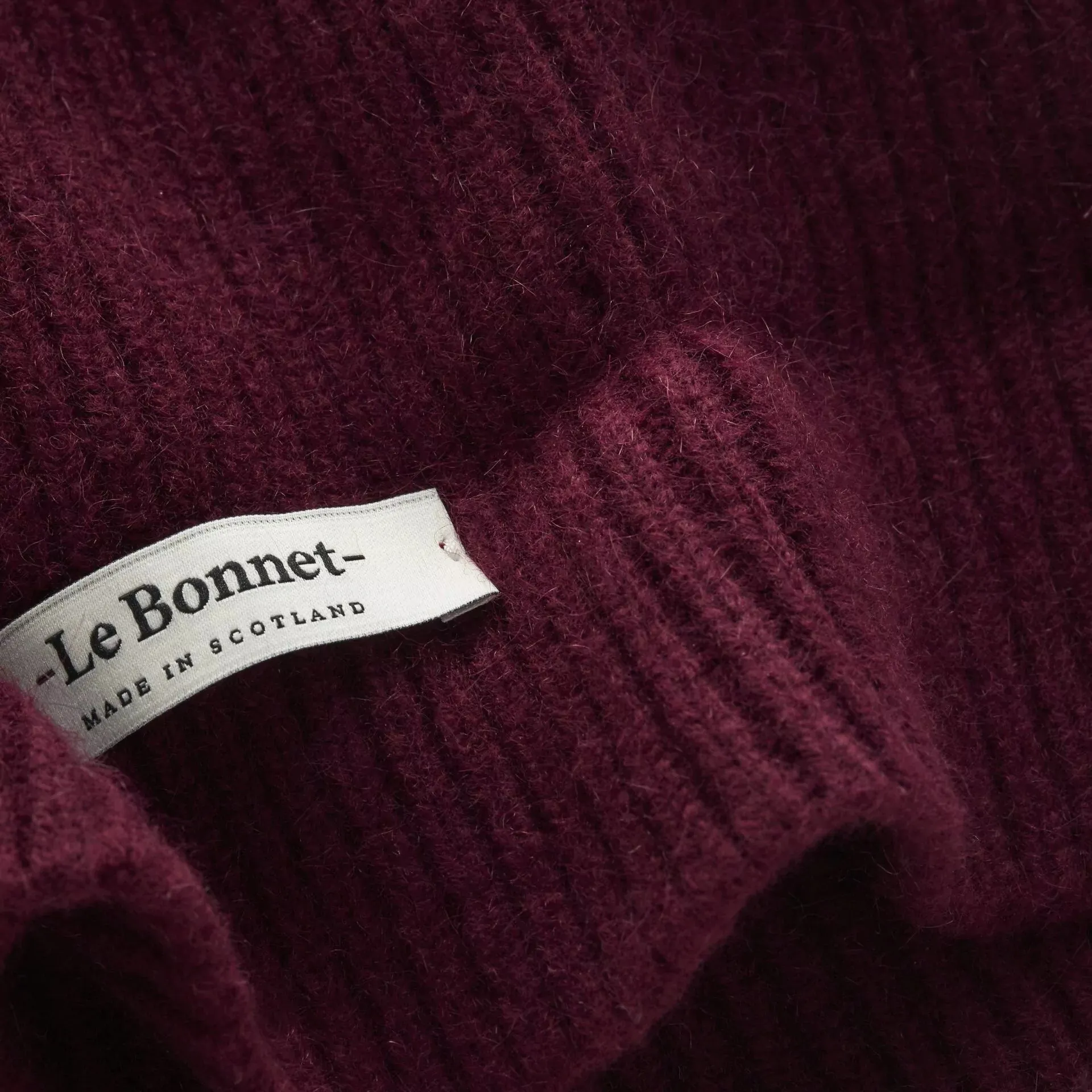 CLASSIC BEANIE - WINE sold by Wildflower product image thumbnail 3
