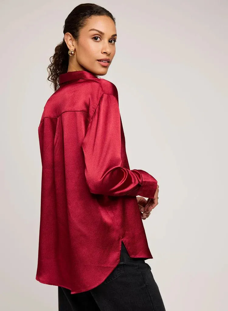SIMONE BLOUSE - CRIMSON sold by Wildflower product image thumbnail 3
