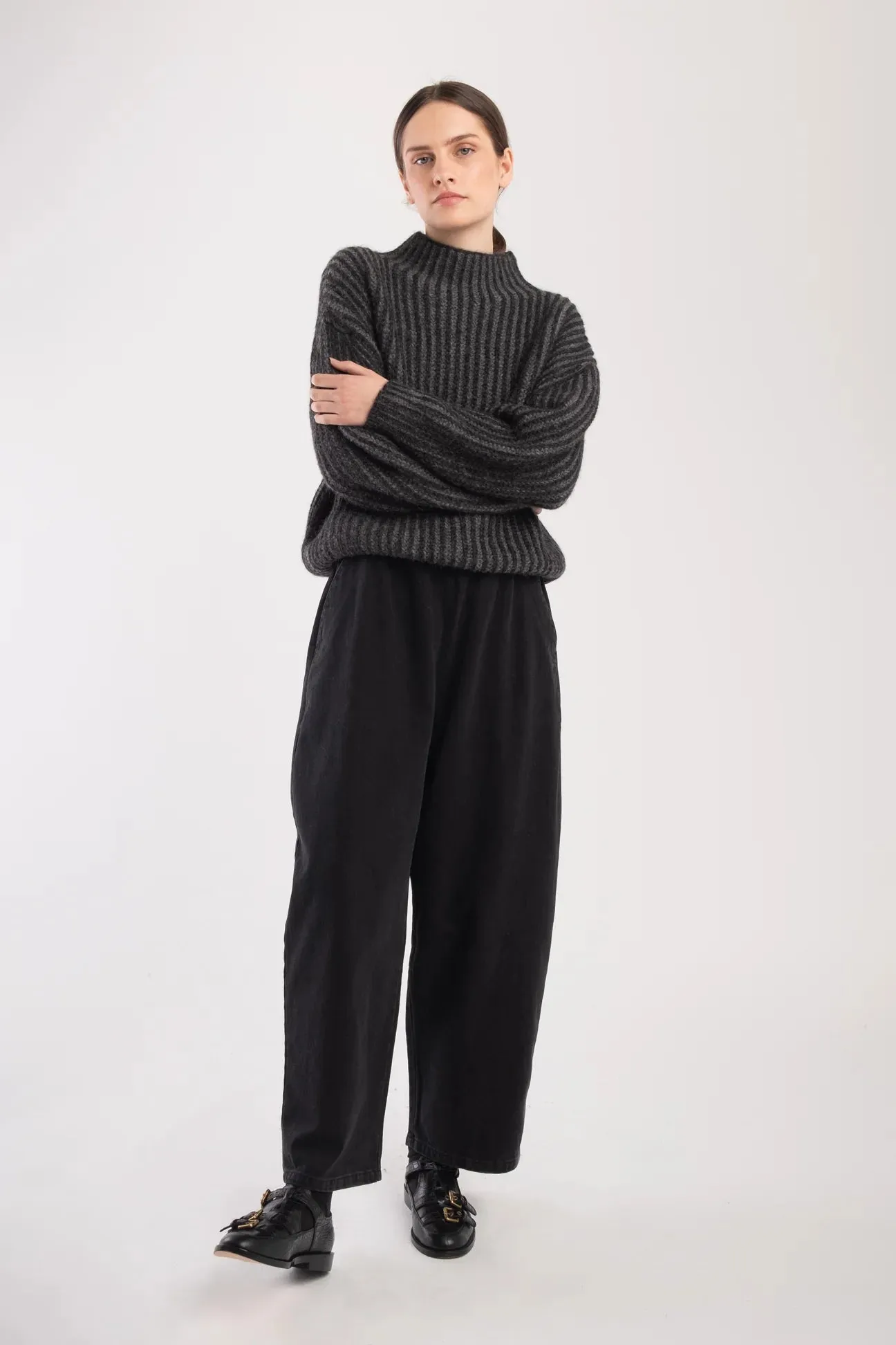 CHARCOAL INES SWEATER sold by Wildflower product image thumbnail 5