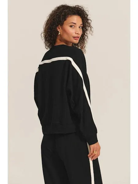 FRANKIE LUSH FLEECE TOP - BLACK sold by Wildflower product image thumbnail 2
