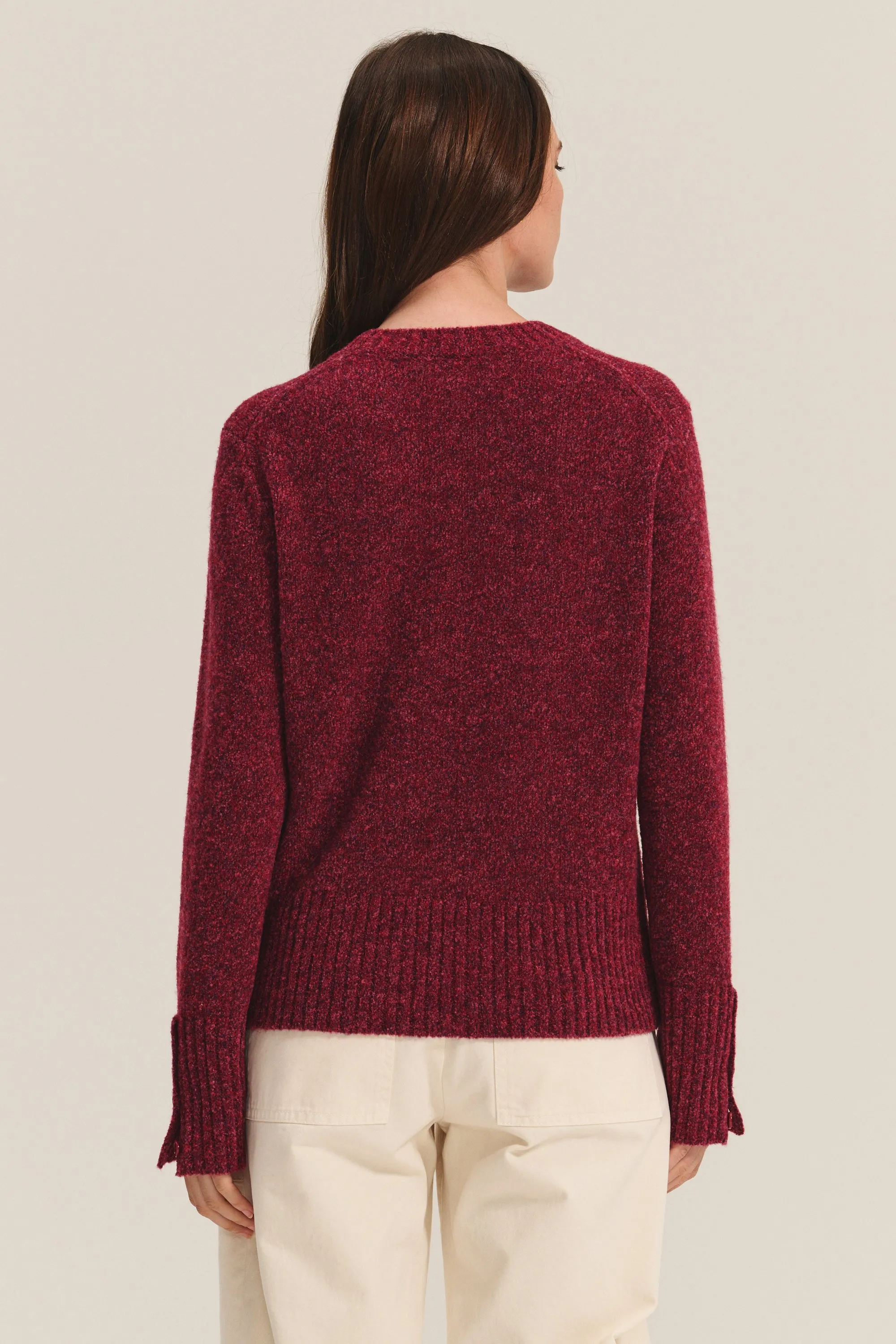 MAISIE SWEATER - MULBERRY sold by Wildflower product image thumbnail 3