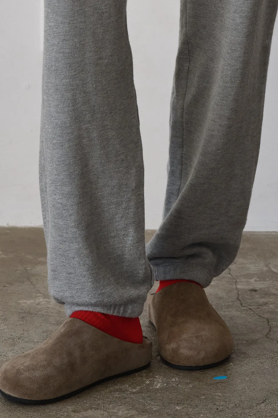ECO-TERRY SWEATPANTS - HEATHER GREY sold by Wildflower product image thumbnail 4