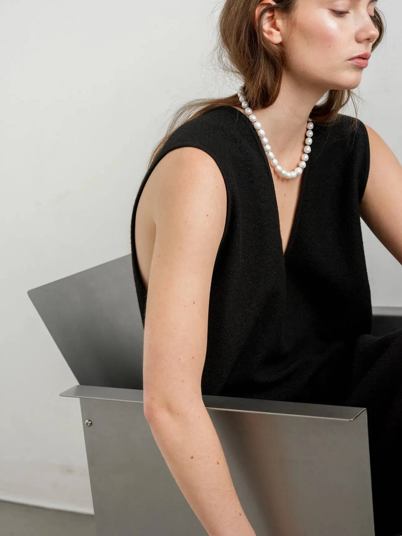 MOSS NECKLACE - FRESH WATER PEARL sold by Wildflower product image thumbnail 2