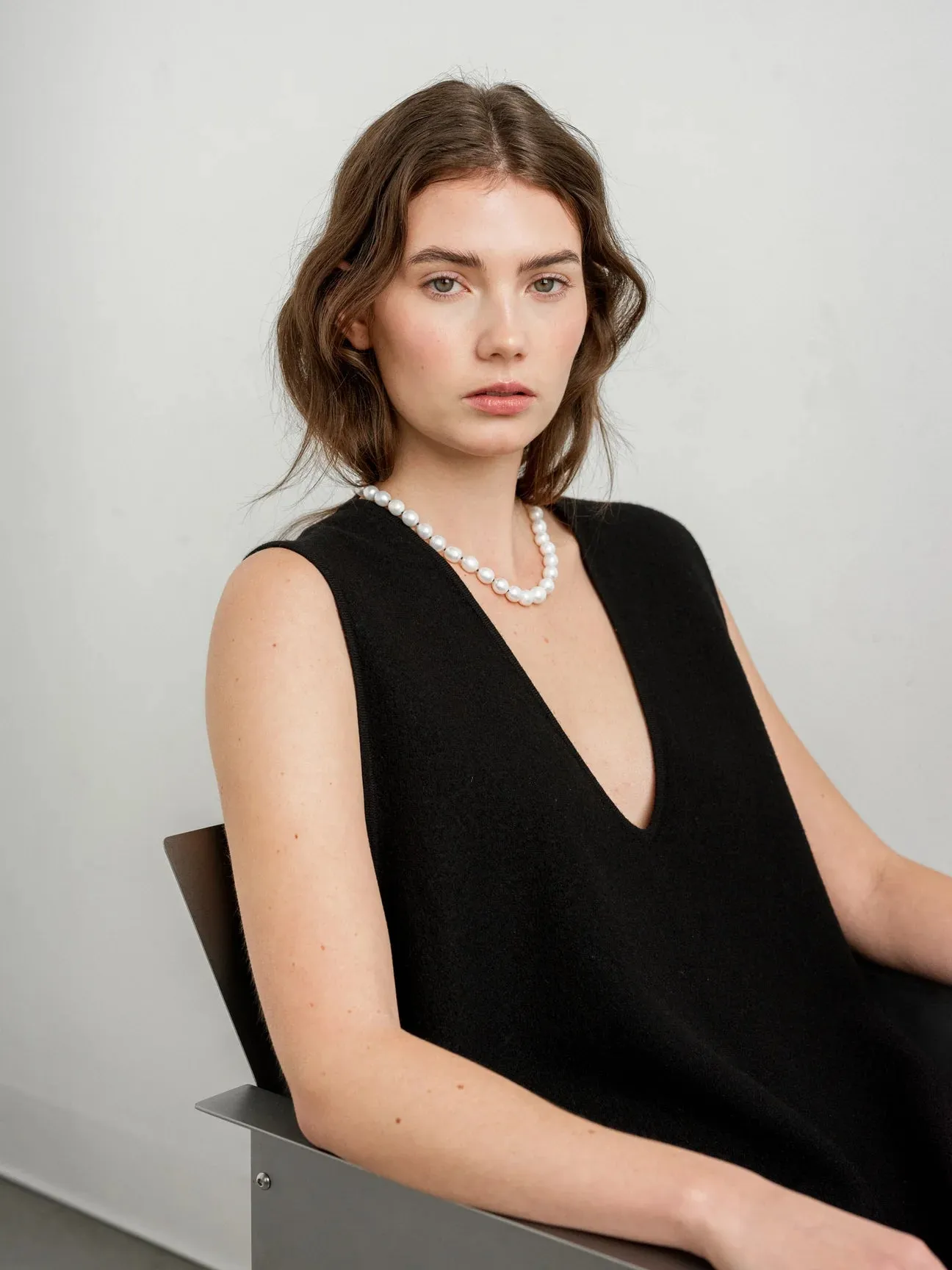 MOSS NECKLACE - FRESH WATER PEARL sold by Wildflower product image thumbnail 3