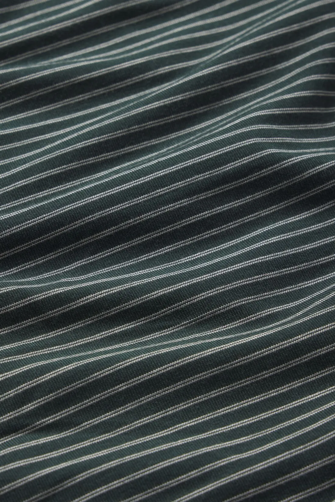 GISELE PRINTED TENCEL MODAL LONG PJ SET - DUO STRIPE PINE sold by Wildflower product image thumbnail 4