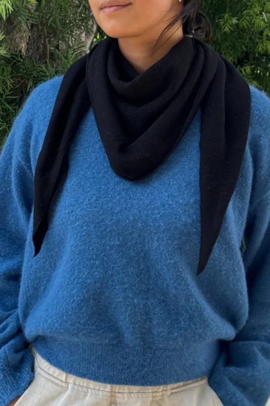 CASHMERE SHAWL - BLACK sold by Wildflower