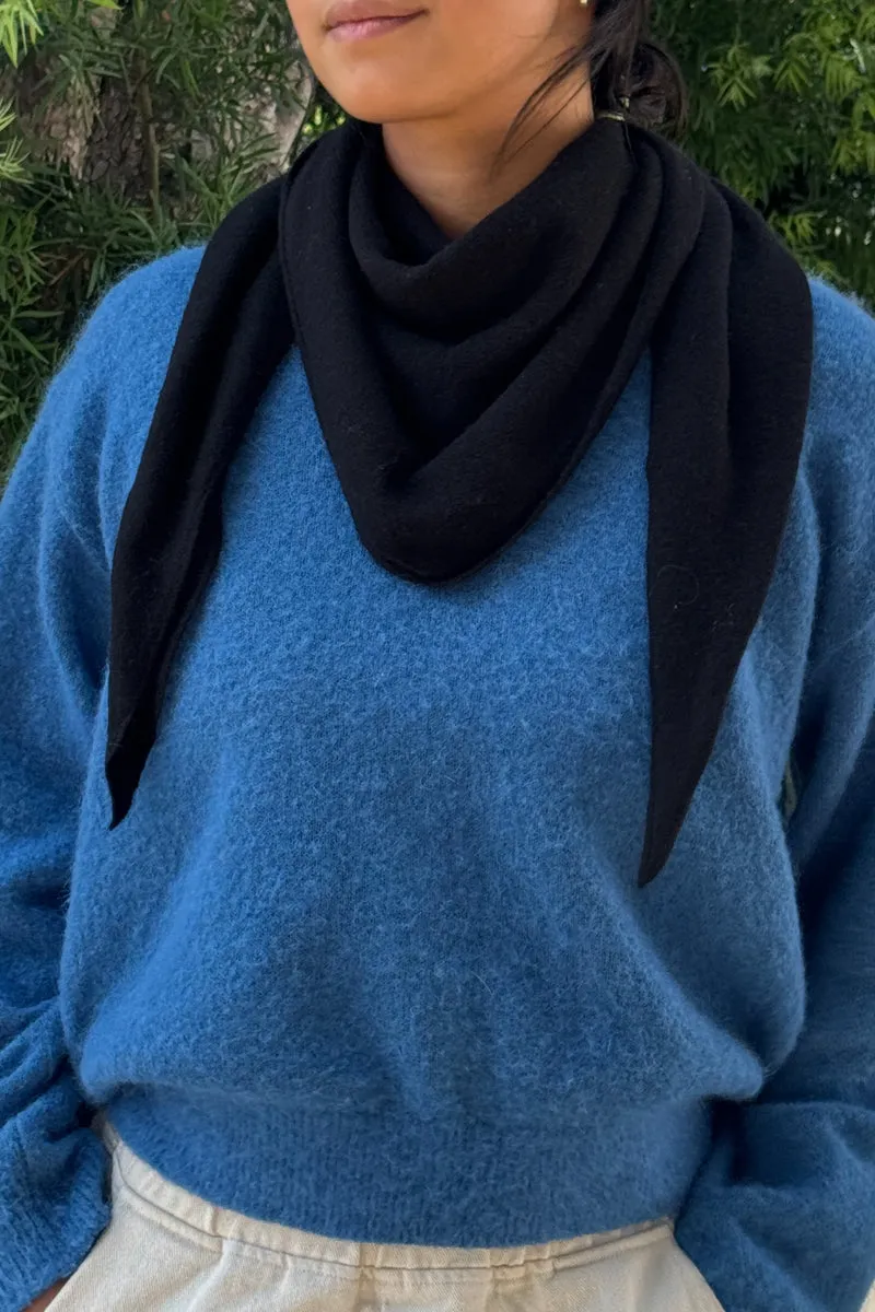CASHMERE SHAWL - BLACK sold by Wildflower