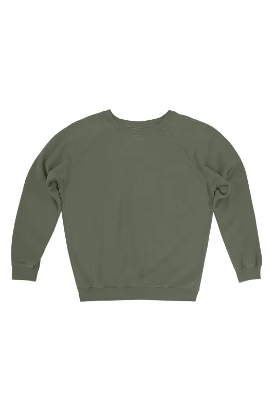 BONFIRE SWEATSHIRT - OLIVE GREEN sold by Wildflower