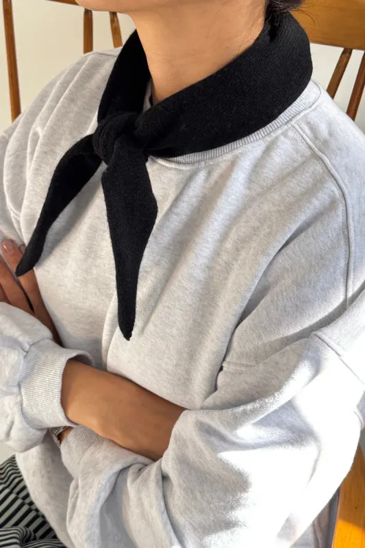 CASHMERE BANDANA - BLACK sold by Wildflower