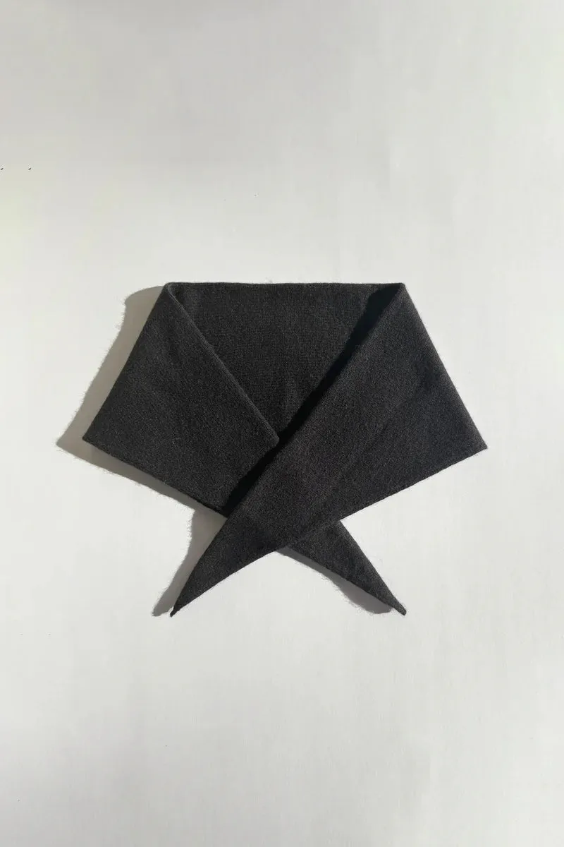 CASHMERE BANDANA - BLACK sold by Wildflower product image thumbnail 3
