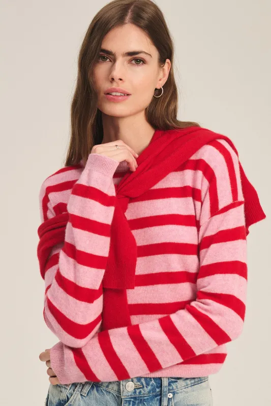 AGNESE CASHMERE SWEATER - CANDY sold by Wildflower
