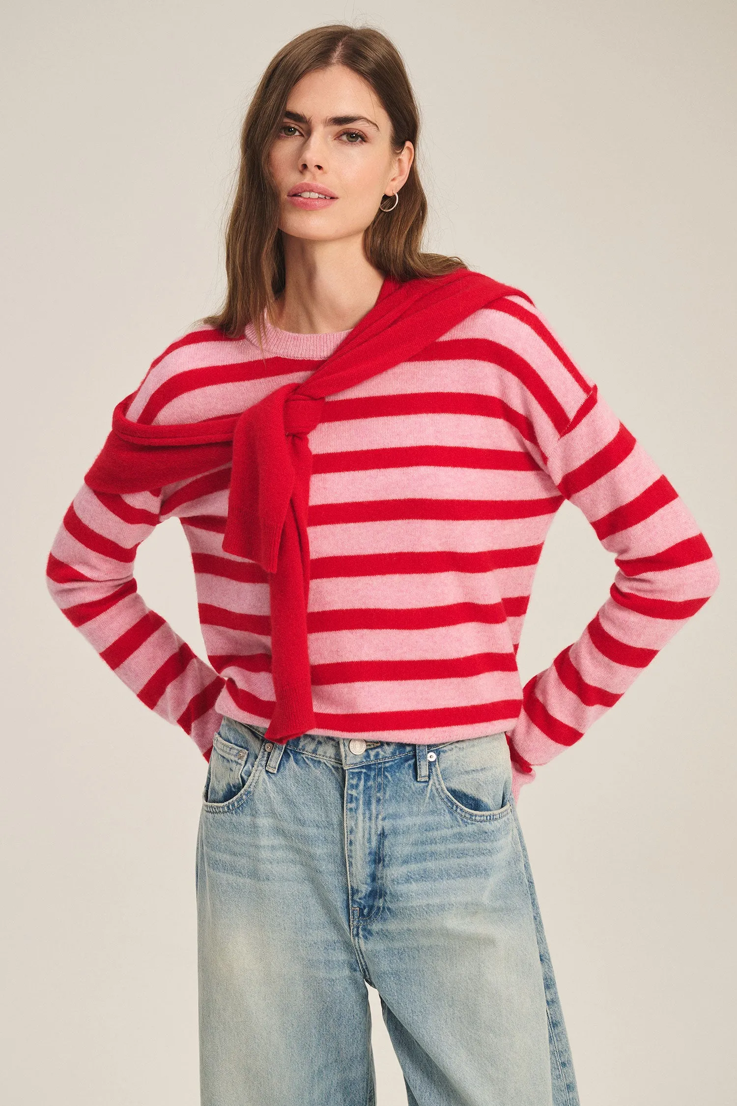 AGNESE CASHMERE SWEATER - CANDY sold by Wildflower product image thumbnail 2