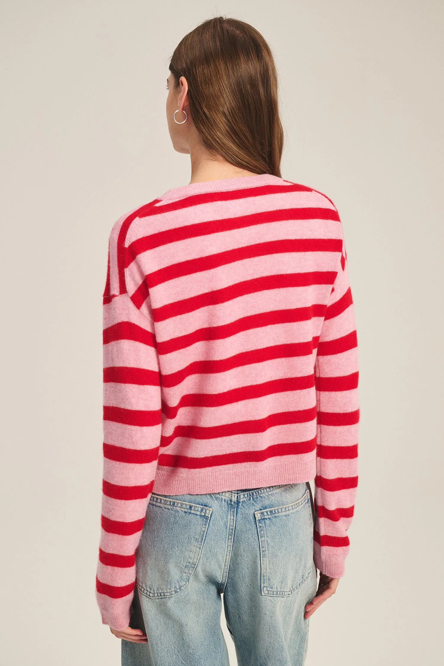 AGNESE CASHMERE SWEATER - CANDY sold by Wildflower product image thumbnail 4