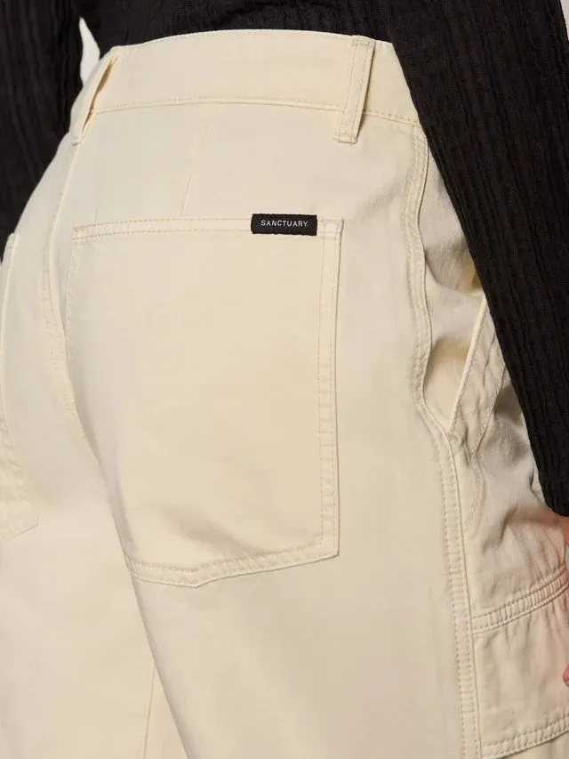 BOYFRIEND UTILITY PANT - COLLAGEN sold by Wildflower product image thumbnail 4