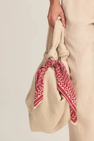 LISETTE PRINTED COTTON SCARF sold by Wildflower product image thumbnail 2