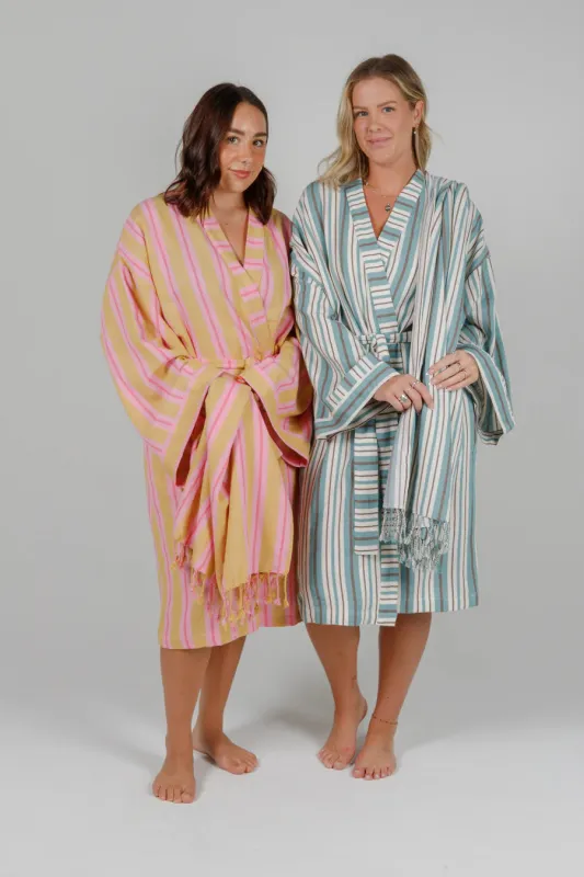 THE MISTRAL | UNISEX BELTED ROBE made by Tofino Towel Co