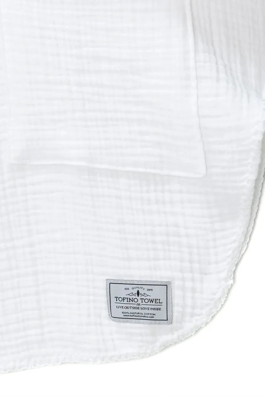 THE COCOON | WOMAN'S MUSLIN SURF PONCHO - SEASHELL sold by Wildflower product image thumbnail 5