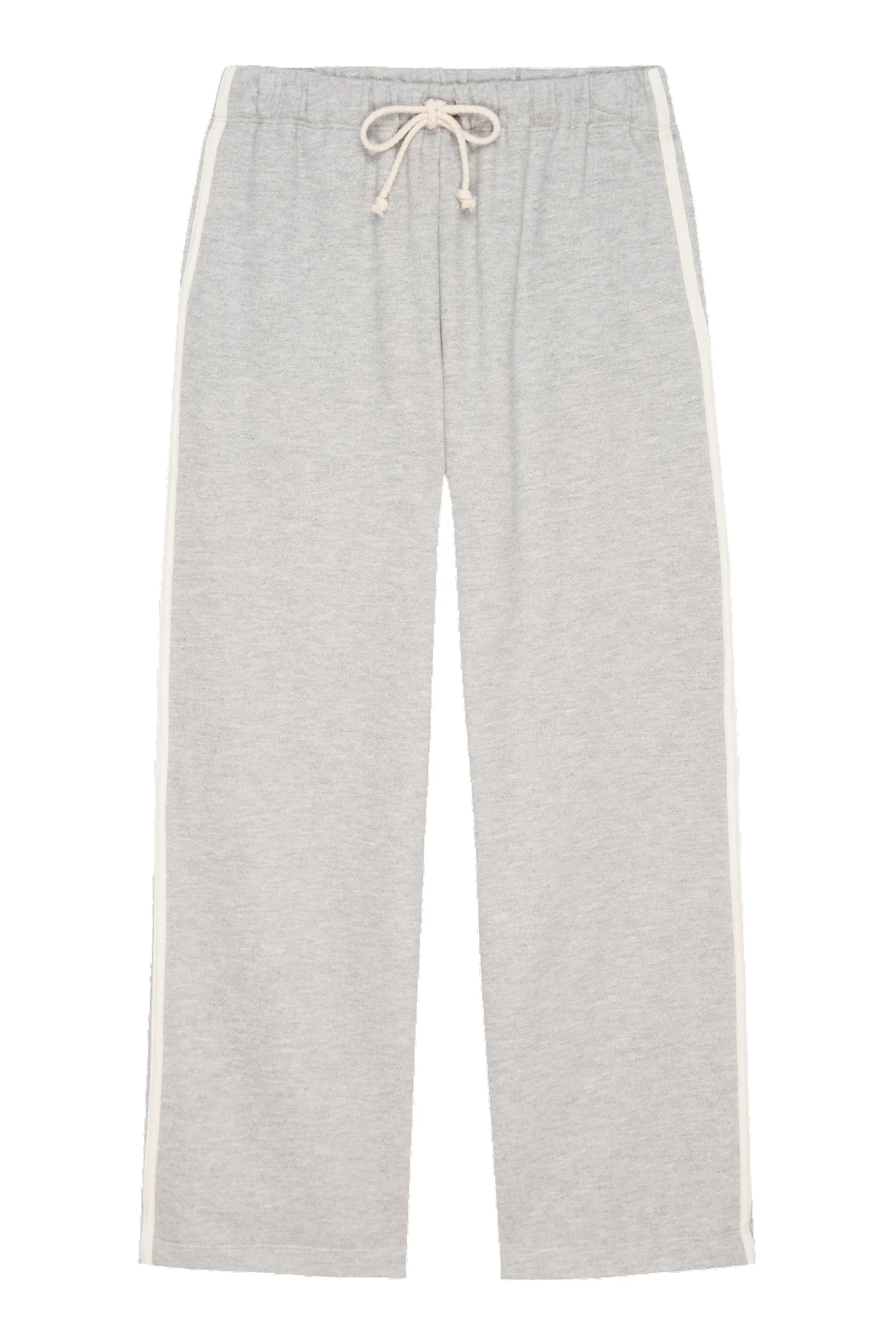 ECO TERRY STRIPE CROP PANT - HEATHER GREY sold by Wildflower product image thumbnail 2