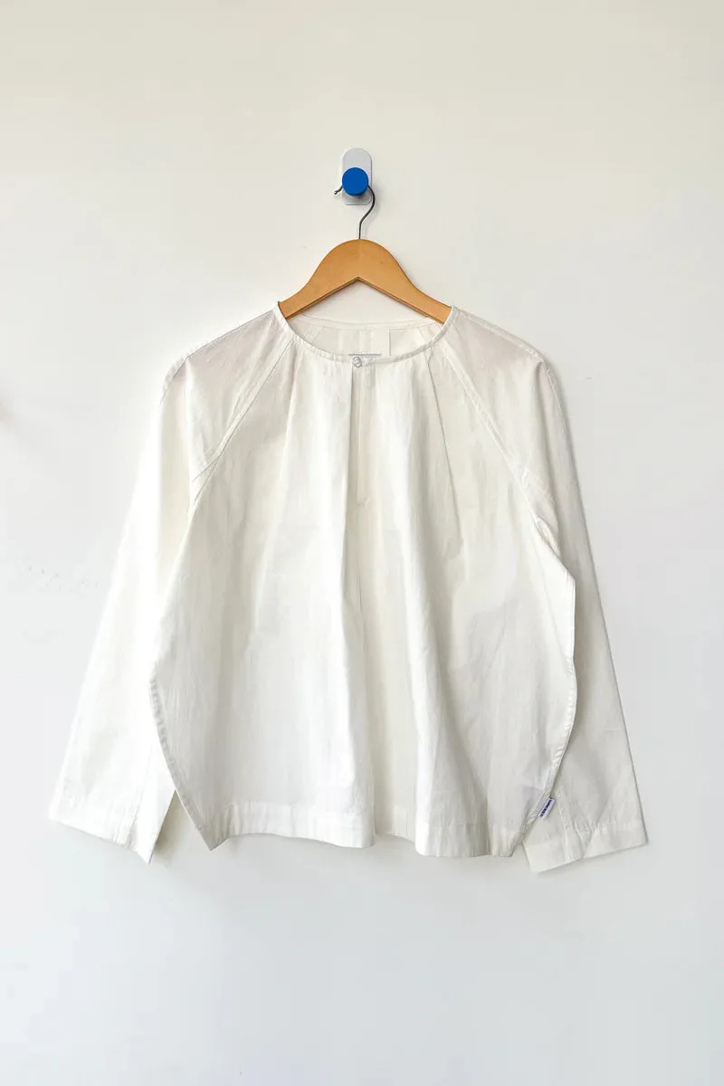 JULIENNE LONG SLEEVE TOP - WHITE sold by Wildflower product image thumbnail 4