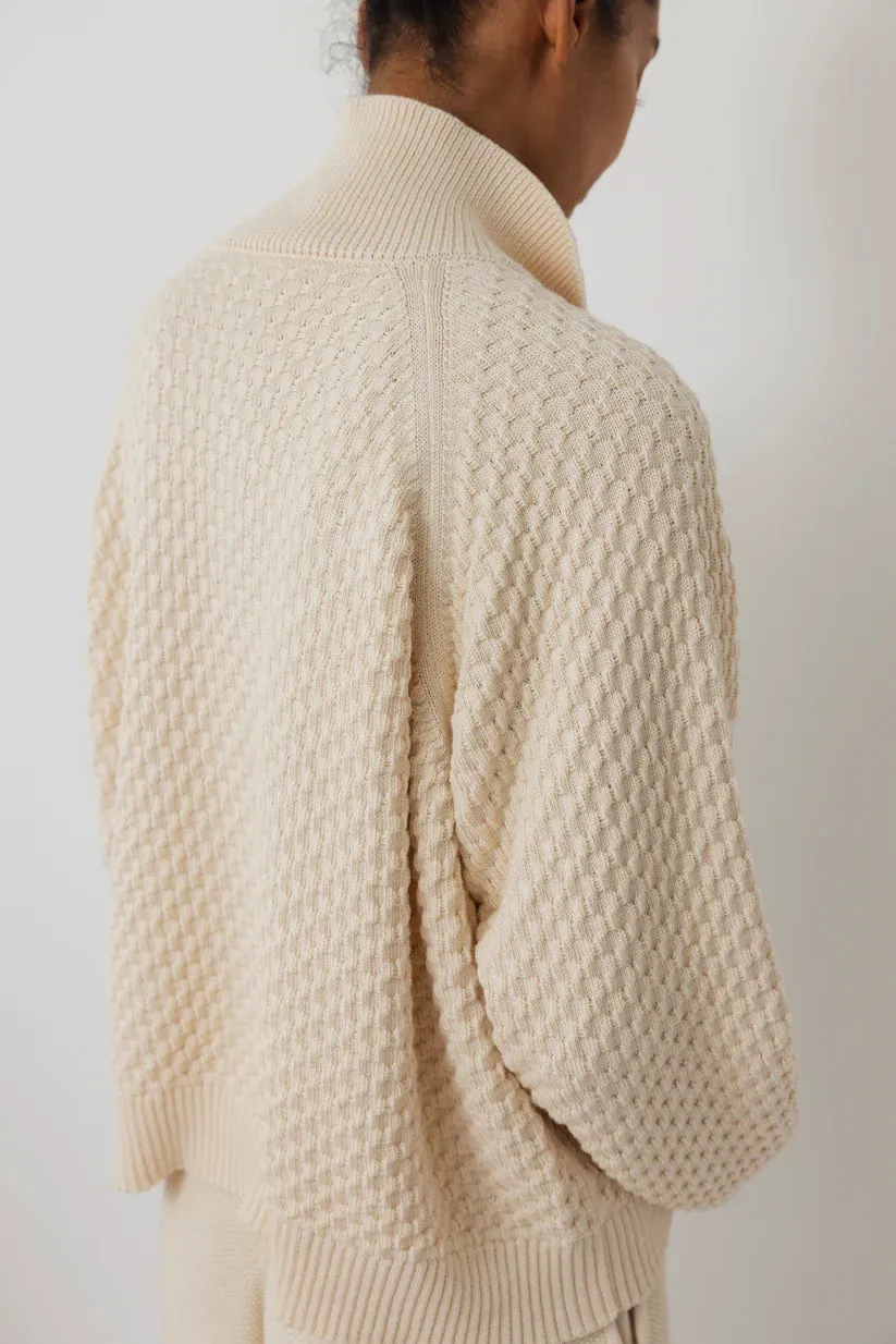 TEXTURED CARDIGAN - NATURAL sold by Wildflower product image thumbnail 4