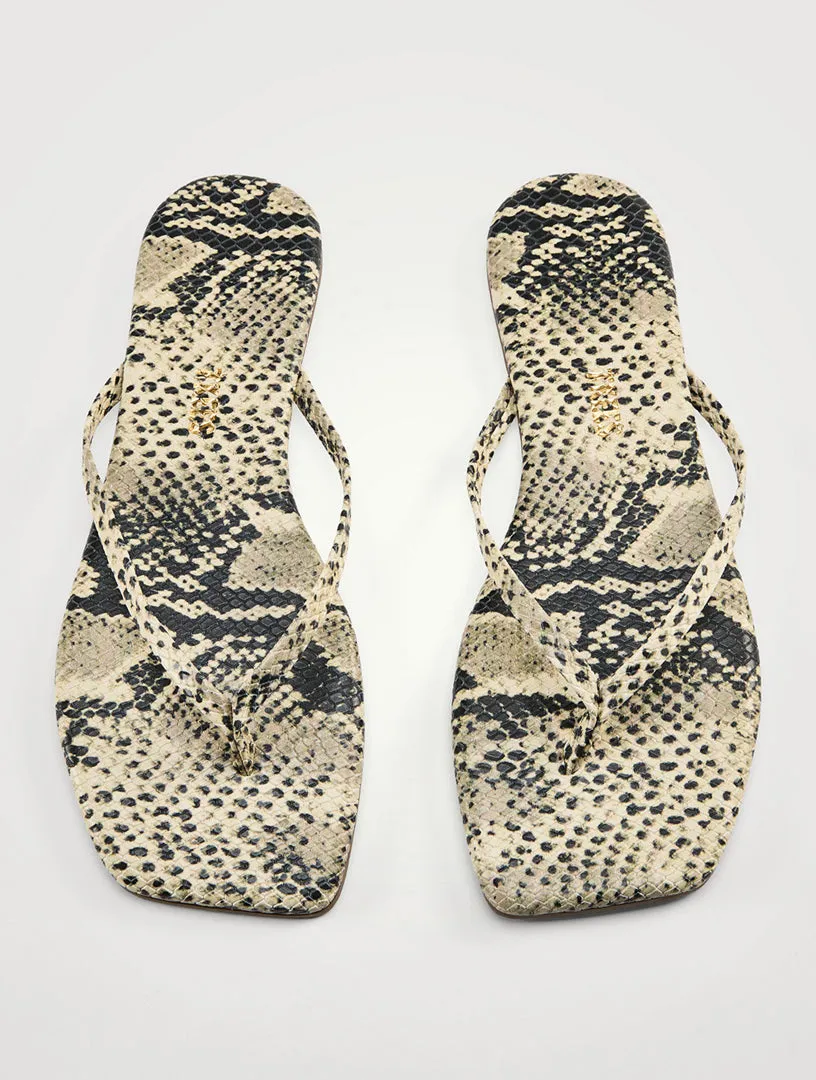 SQUARE TOE LILY SNAKESKIN sold by Wildflower product image thumbnail 4