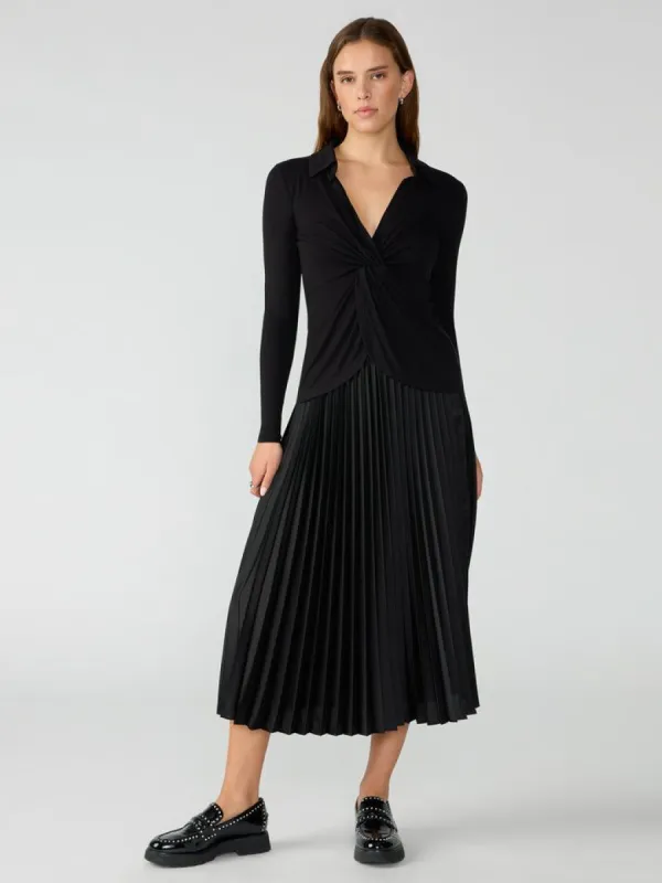 EVERYDAY PLEATED SATIN SKIRT sold by Wildflower
