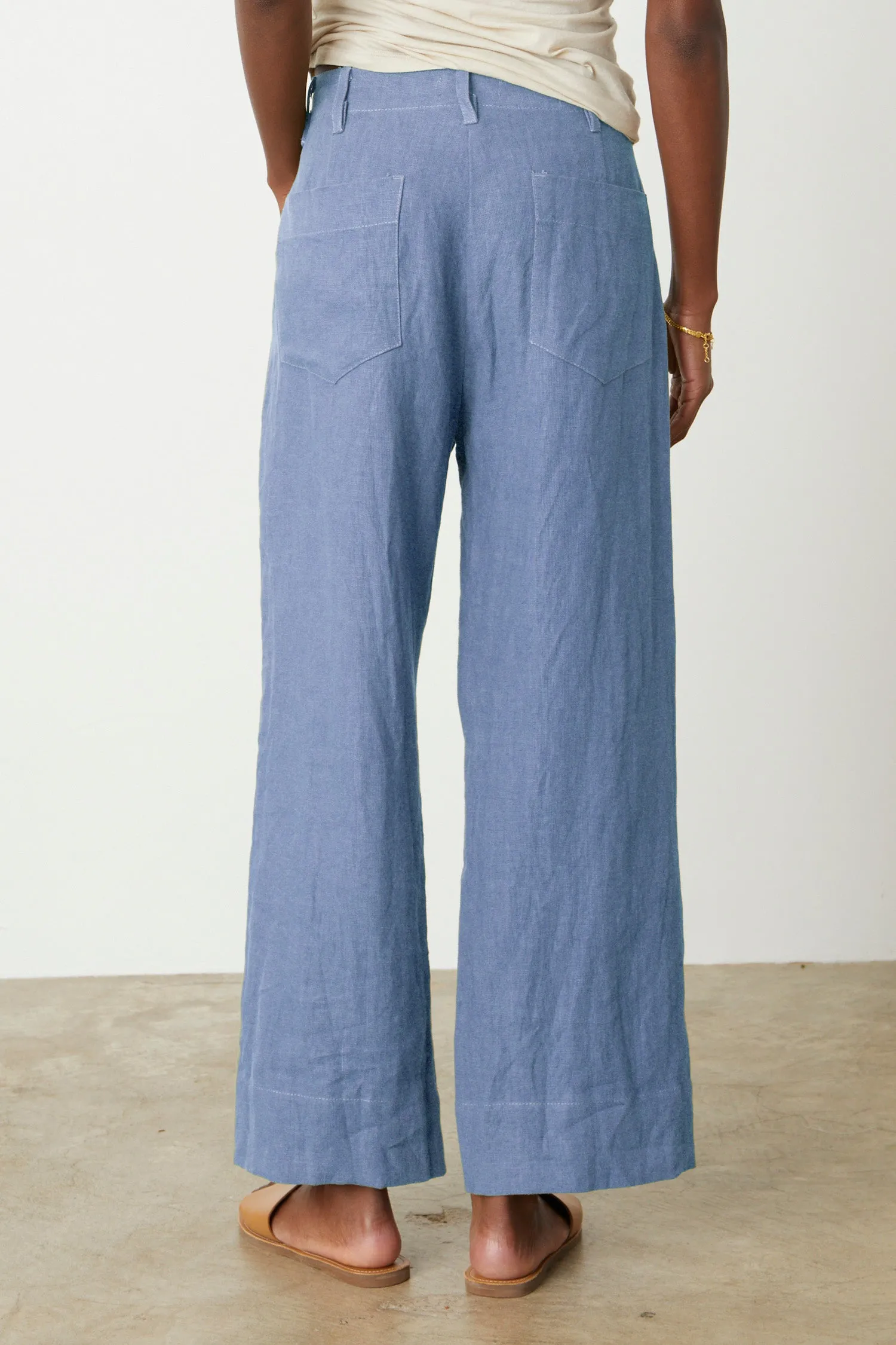 DRU HEAVY LINEN PANT sold by Wildflower product image thumbnail 4