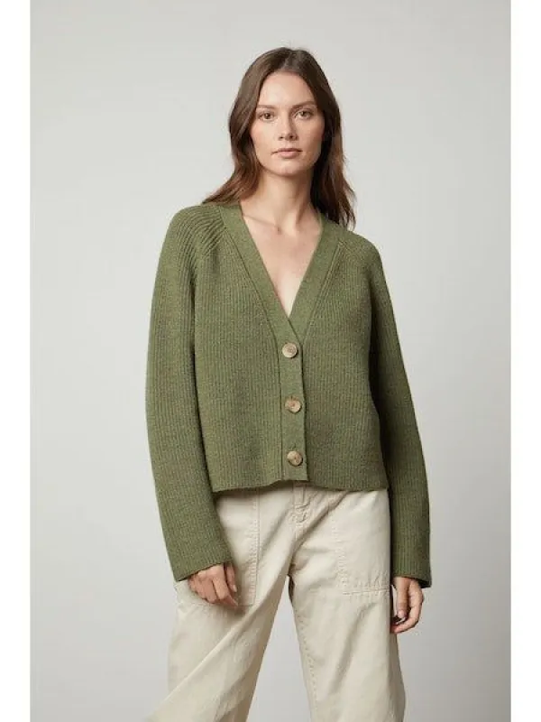 MARILYN BUTTON CARDIGAN made by Velvet