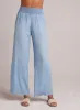 SMOCKED WAIST WIDE LEG PANT sold by Wildflower