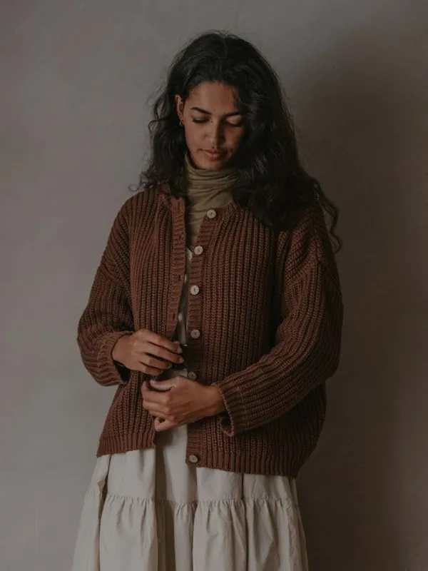 THE CHUNKY CARDIGAN made by Wildflower