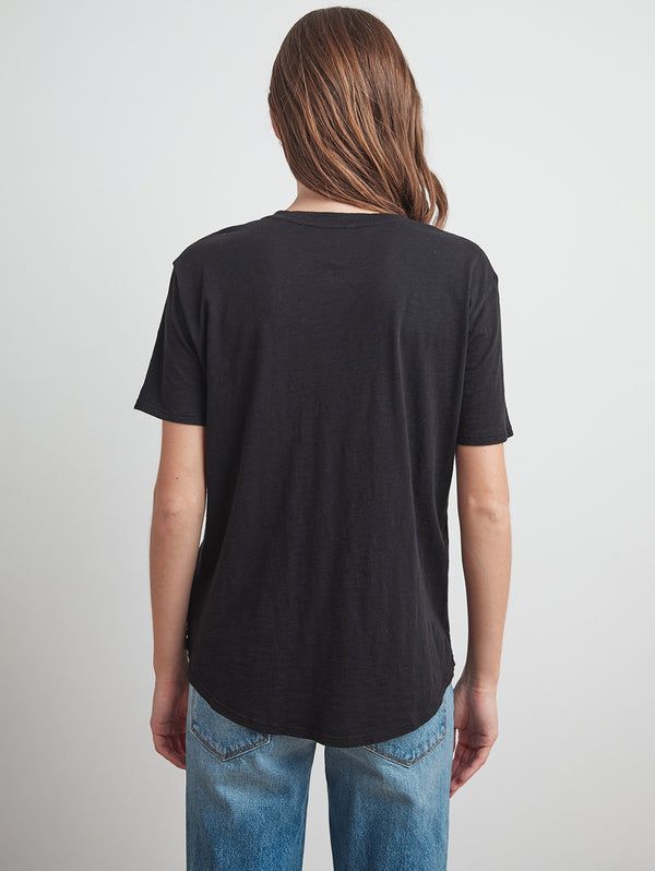 TERA COTTON SLUB SHORT SLEEVE TOP sold by Wildflower product image thumbnail 2