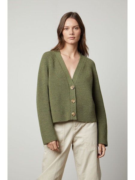 MARILYN BUTTON CARDIGAN sold by Wildflower