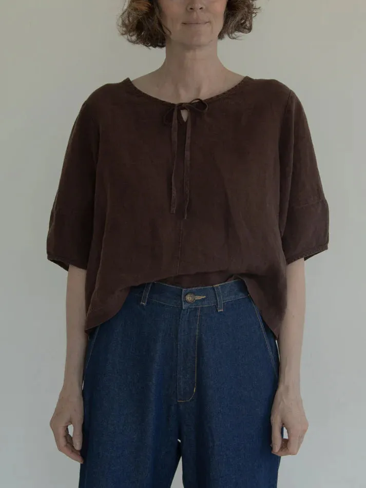 BLAIR TOP - CHOCOLATE sold by Wildflower product image thumbnail 3
