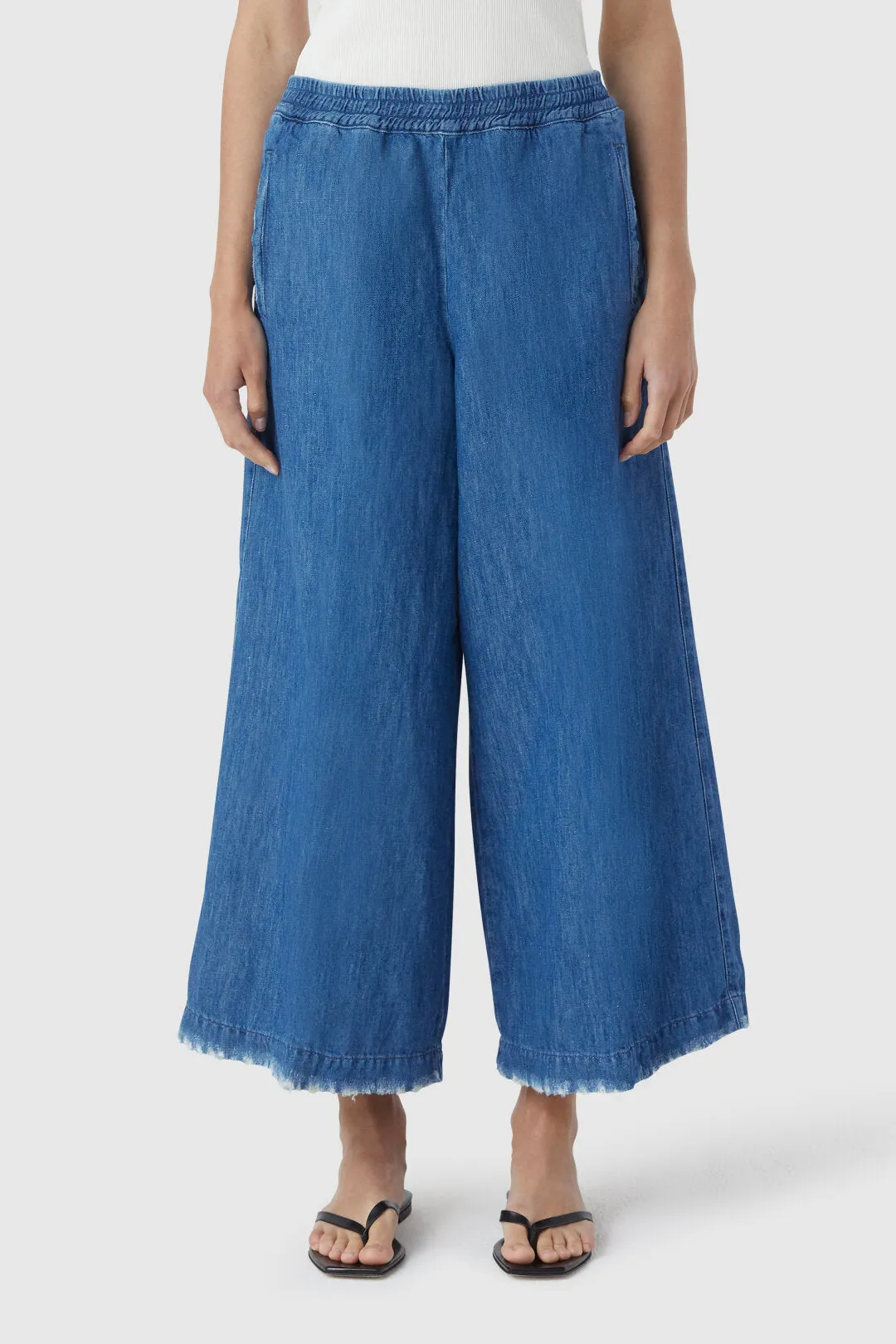 WREN COTTON & LINEN PANTS sold by Wildflower product image thumbnail 3