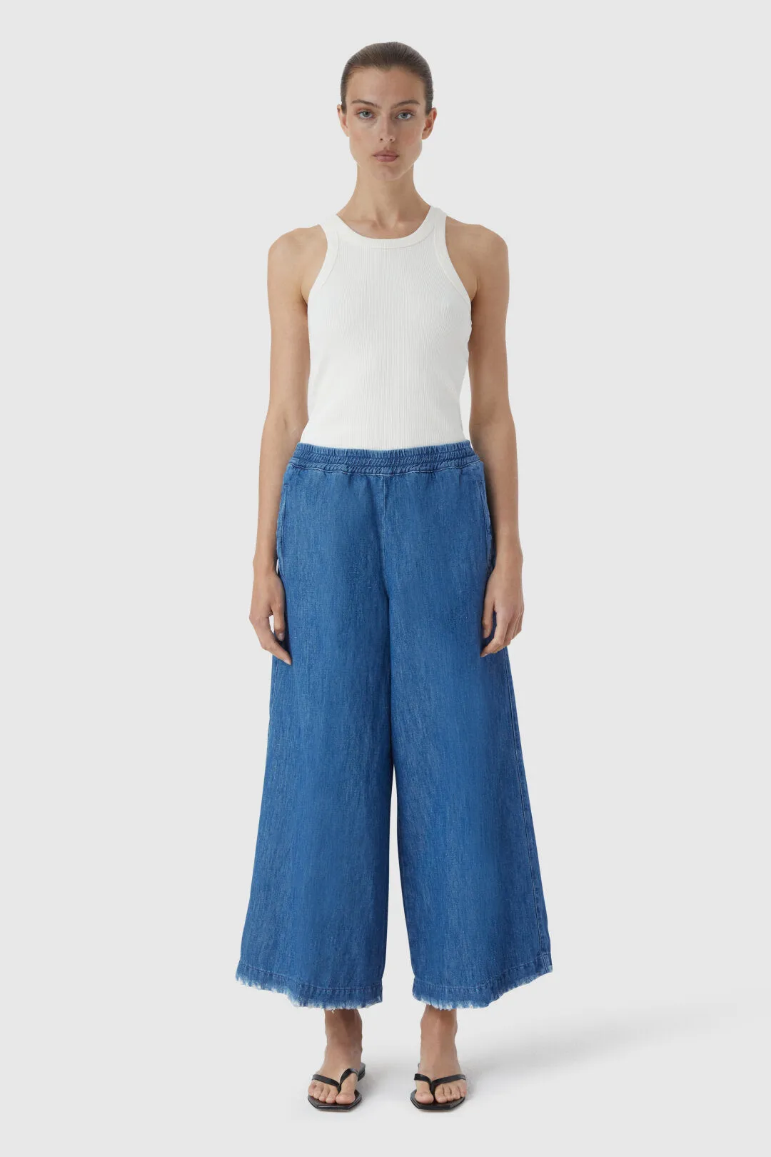 WREN COTTON & LINEN PANTS sold by Wildflower