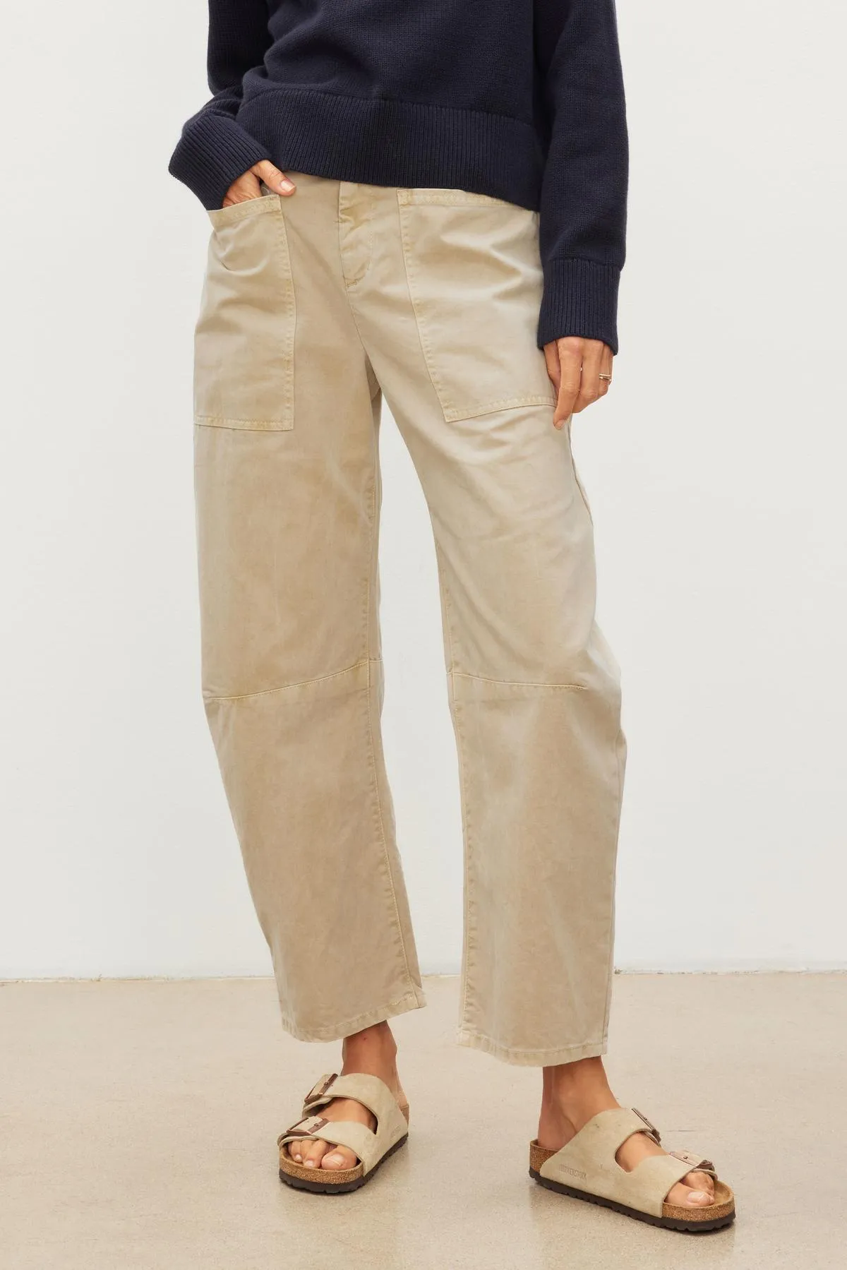 BRYLIE SANDED TWILL PANT IN AUTUMN sold by Wildflower